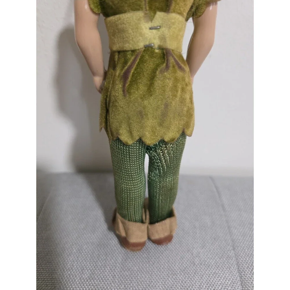 Vintage 1950s Walt Disney Peter Pan Duchess Doll w/Knickerbocker Stand VguC